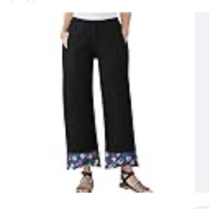 Michel Studio Floral Bottom Pants